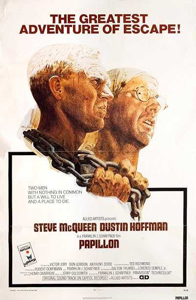 تصویر فیلم پاپیون Papillon 1973
