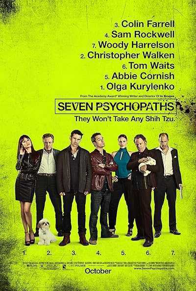 تصویر فیلم هفت روان پریش Seven Psychopaths 2012