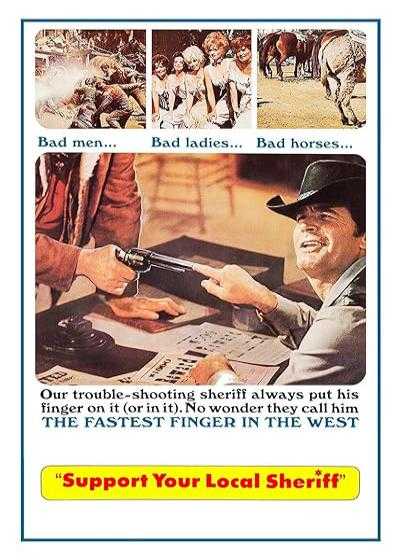 تصویر فیلم از کلانتر محلی خود حمایت کنید Support Your Local Sheriff! 1969