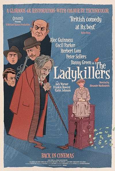 تصویر فیلم قاتلین پیرزن The Ladykillers 1955