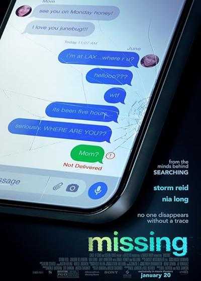 تصویر فیلم گمشده Missing 2023