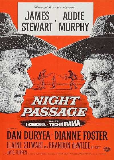 تصویر فیلم  گذرگاه شبانه Night Passage 1957