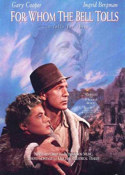 تصویر فیلم زنگ ها برای که به صدا در می آیند For Whom the Bell Tolls 1943
