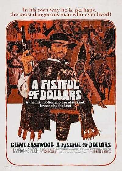 تصویر فیلم به خاطر یک مشت دلار A Fistful of Dollars 1964