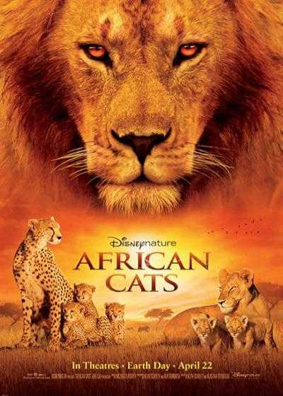 تصویر فیلم گربه های آفریقایی African Cats 2010