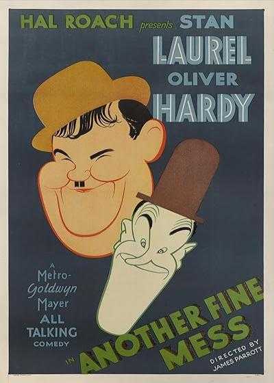 تصویر فیلم لورل و هاردی: یک افتضاح حسابی Another Fine Mess 1930