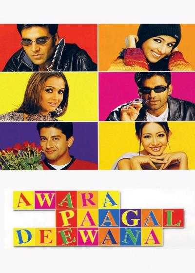 تصویر فیلم آواره مجنون دیوانه Awara Paagal Deewana 2002