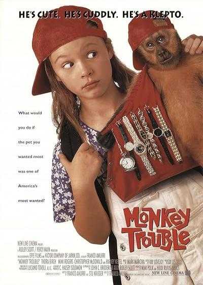 تصویر فیلم دردسر میمون Monkey Trouble 1994