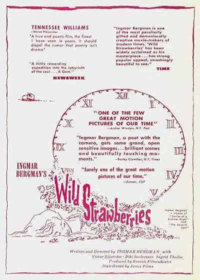 تصویر فیلم توت فرنگی های وحشی Wild Strawberries 1957