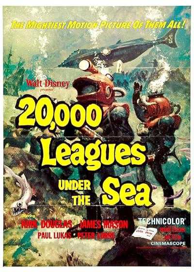 تصویر فیلم بیست هزار فرسنگ زیر دریا 20000 Leagues Under the Sea 1954