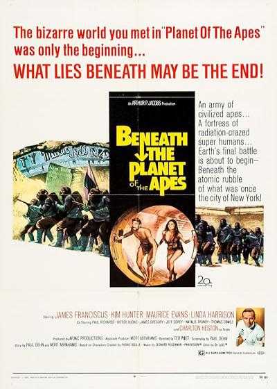 تصویر فیلم در زیر سیاره میمون ها Beneath the Planet of the Apes 1970