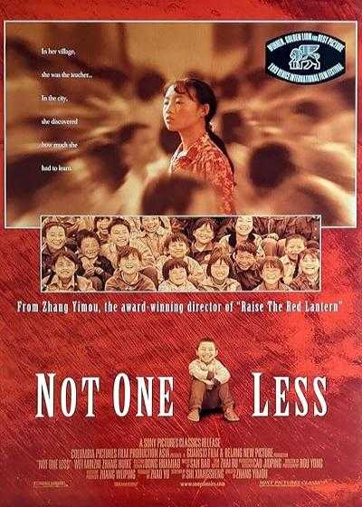 تصویر فیلم نه یکی کمتر Not One Less 1999
