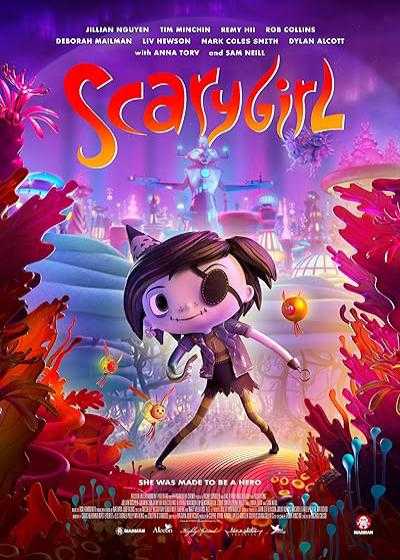 تصویر انیمیشن دختر ترسناک Scarygirl 2023