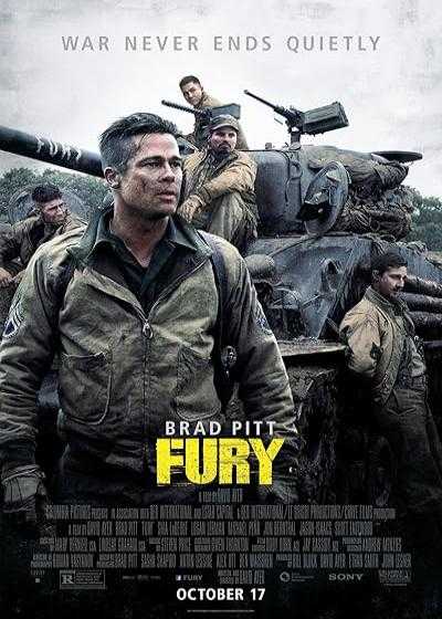 تصویر فیلم خشم Fury 2014