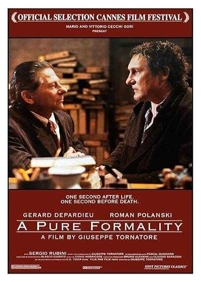 تصویر فیلم تشریفات ساده A Pure Formality 1994