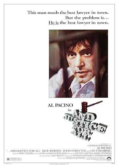 تصویر فیلم و عدالت برای همه And Justice for All 1979