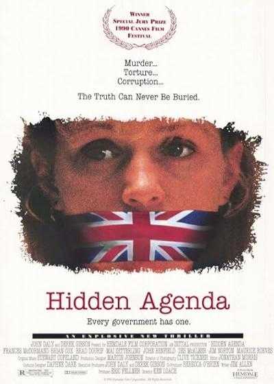 تصویر فیلم دستور کار پنهان Hidden Agenda 1990