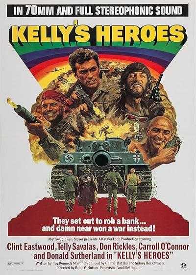 تصویر فیلم قهرمانان کلی Kelly’s Heroes 1970