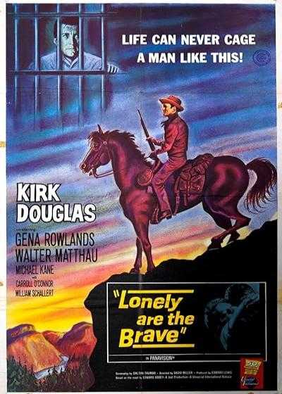 تصویر فیلم شجاعان تنها هستند Lonely Are the Brave 1962