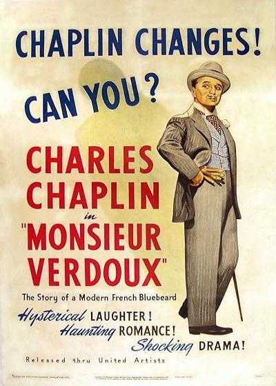 تصویر فیلم چارلی چاپلین: موسیو وردو Monsieur Verdoux 1947