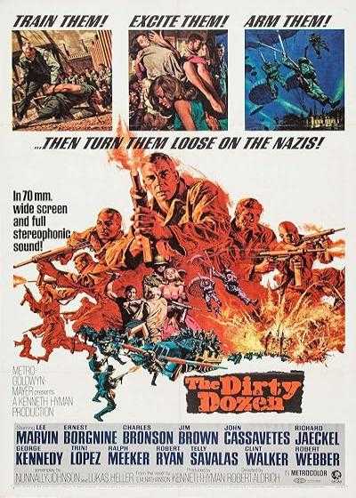 تصویر فیلم دوازده مرد خبیث The Dirty Dozen 1967