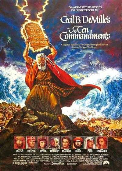 تصویر فیلم ده فرمان The Ten Commandments 1956