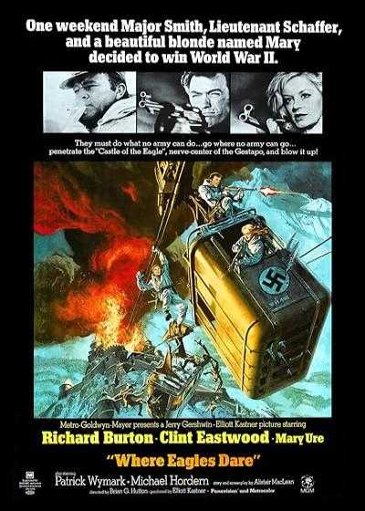 تصویر فیلم قلعه عقابها Where Eagles Dare 1968